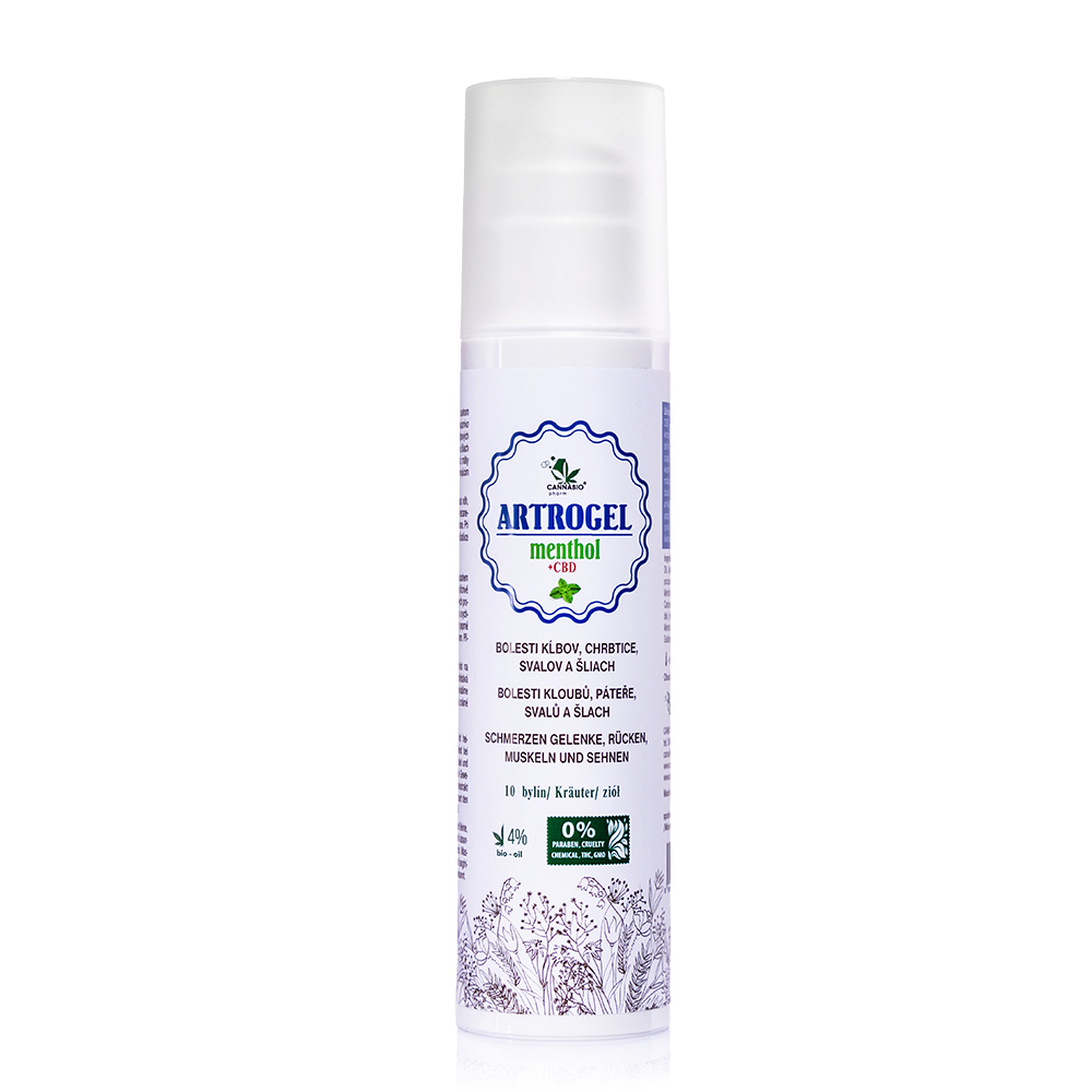 Artrogel - menthol +CBD 200ml