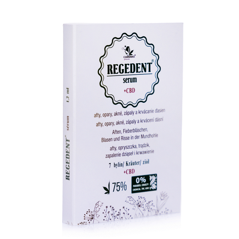 Regedent serum +CBD 1,2ml 